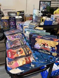 Lorcana TCG Sealed Collection🔥 8 Booster Boxes & ART Sets *DESC* - Image 1
