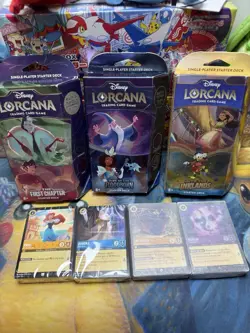 Lorcana TCG Sealed Collection🔥 8 Booster Boxes & ART Sets *DESC* - Image 3