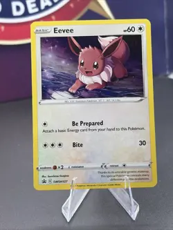 Eevee SWSH127 SWSH: Sword & Shield Promo Cards Holo Swirl - Image 1