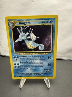 Kingdra 8/111 Neo Genesis Holo Rare Pokemon Card Light Play Condition - Image 1
