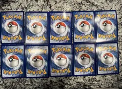 Pokemon *JUMBO* Card Lot Of 10 - Oversized Cards - NM/LP Condition! - Image 2