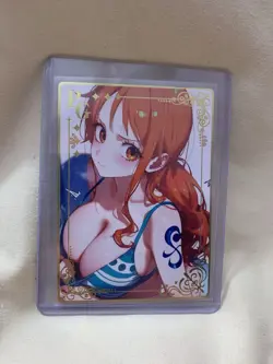Nami One Piece Metal Card - Image 1