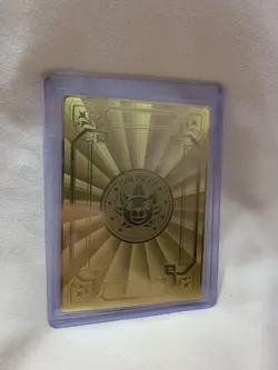 Nami One Piece Metal Card - Image 2