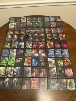 Magic the Gathering Art Series 900+ Card Lot UNSIGNED Multiples Of Cards - Image 1