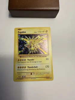 Pokemon TCG Zapdos Holo Card 42/108 Rare XY Evolutions 2016 LP/NM Condition - Image 3