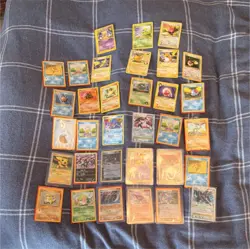 Pokemon TCG Nintendo Card Lot 36 Cards Pikachu Raichu Arbok English - Image 1