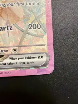 Pokemon Eevee EX TCG Special Illustration Rare Prismatic Evolutions Card 167/131 - Image 4