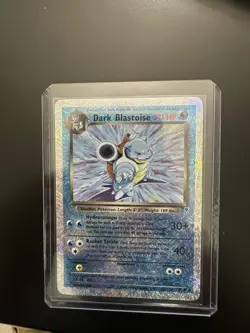 Pokemon Cards: Legendary Collection Reverse Holo: Dark Blastoise 4/110 - Image 1