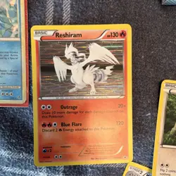 Pokemon TCG Nintendo Card Lot 30 Cards Reshiram Blastoise Torterra Holo Eng - Image 2
