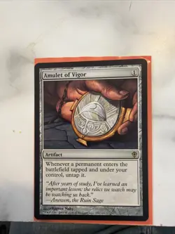 MTG Magic The Gathering Amulet Of Vigor - Image 1