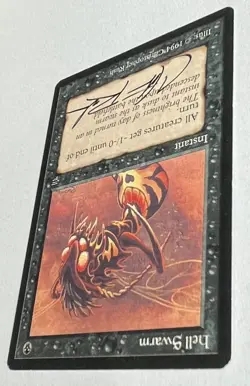 MTG Legends - Hell Swarm, Signed by Christopher Rush - Image 3