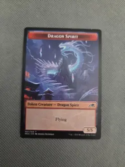 Dragon Spirit Token Kamigawa: Neon Dynasty Regular - Image 1