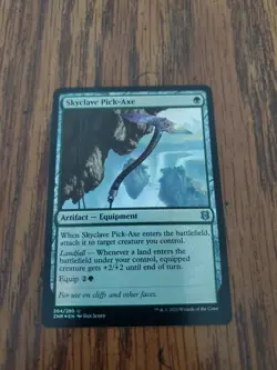 x1 Skyclave Pick-Axe ZNR MTG 204/280 FOIL UNCOMMON M/NM 1x - Image 1