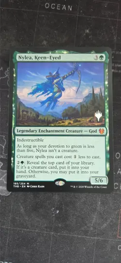 MtG Nylea, Keen-Eyed Promo - Image 1