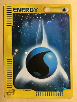 Water Energy Pokemon 2002 Holo E-Series McDonald's Promo Japanese G - Image 1