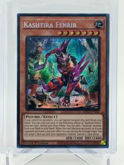 Kashtira Fenrir MP23-EN163 1st Edition Prismatic Secret Rare NM Yugioh - Image 1