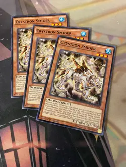 YUGIOH - CRYSTRON SMIGER X3 - COMMON - INOV - 1ST/UNLIMITED - NM - Image 1