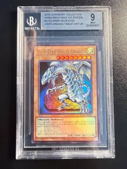 Blue-Eyes White Dragon (Version 3) LCKC-EN001 Legendary Collection Kaiba... - Image 1