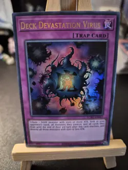 Deck Devastation Virus LCKC-EN047 Unlimited Ultra Rare NM - Image 1