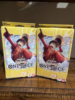 2x One Piece TCG Egghead Starter Deck ST-29 (SEALED) – Bandai – English – Luffy - Image 1
