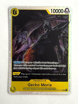 One Piece TCG Gecko Moria OP14-104 Foil SR The Azure Sea's Seven - Image 1