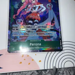 One Piece OP14-033 Perona SR Alt Art OP14 The Azure Sea's Seven English NM - Image 3