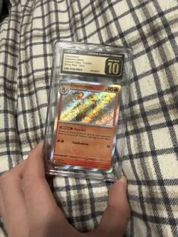 CGC Pristine 10 Charmeleon Shiny Rare Holo Pokemon Card - Image 1