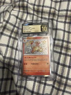 CGC Pristine 10 Charmeleon Shiny Rare Holo Pokemon Card - Image 4
