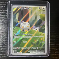 Togedemaru 104/094 Phantasmal Flames Holo Pokemon Card Rare English Full Art SIR - Image 1