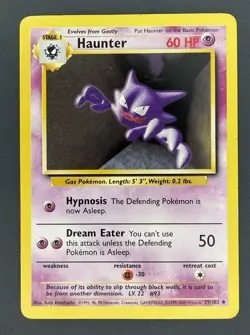 HAUNTER - 29/102 - Base Set - Pokemon Card - Image 1