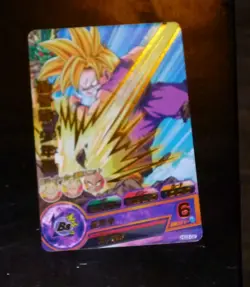 DRAGON BALL Z GT DBZ HEROES PART 3 CARD PRISM CARTE HG3-02 RARE DBH JAPAN ** - Image 1