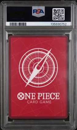 Shanks (2025 PSA Magazine Promo) OP09-001 One Piece Promotion Cards Foil PSA 10 - Image 2