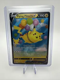 Flying Pikachu V - 006/025 - Pokemon TCG Celebrations Sword Shield Rare Card - Image 1
