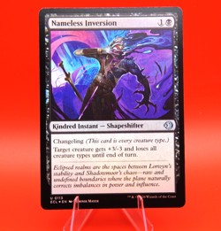 Nameless Inversion | 113 | Uncommon | Foil | Lorwyn Eclipsed | Shipping Promos - Image 1