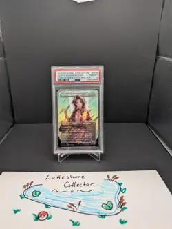 Aerith Gainsborough Borderless Surge Foil PSA 10 – MTG Final Fantasy - Image 1