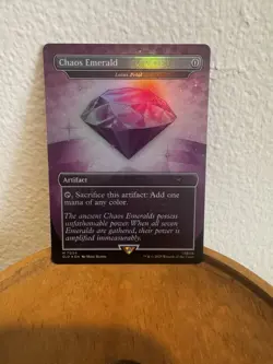 Chaos Emerald - Lotus Petal purple (7034) Secret Lair Drop Foil - Image 1