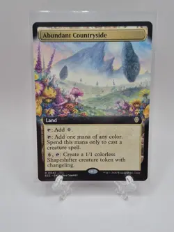 Abundant Countryside (Extended Art) Commander: Lorwyn Eclipsed Regular - Image 1