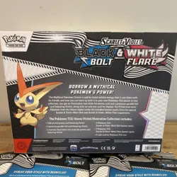 Pokemon TCG Scarlet & Violet Black Bolt & White Flare Collection Box lot! - Image 3
