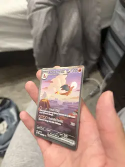 Pokemon TCG Charizard EX 199/165 Scarlet & Violet Special Illustration Rare SIR - Image 5