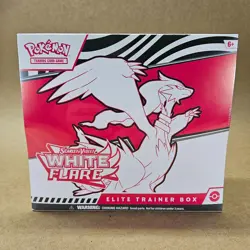White Flare ETB | WHT - Scarlet & Violet | Sealed | Pokemon TCG - Image 1