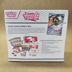 White Flare ETB | WHT - Scarlet & Violet | Sealed | Pokemon TCG - Image 2