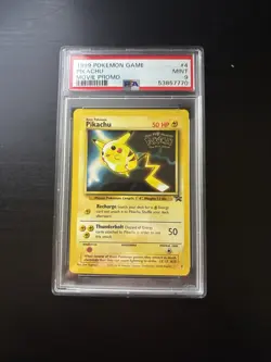 Pokemon Pikachu Movie Promo #4 PSA 9 1999 TCG Wizards of the Coast - Image 1