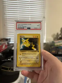 Pokemon Pikachu Movie Promo #4 PSA 9 1999 TCG Wizards of the Coast - Image 3