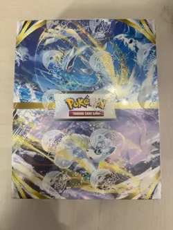 POKEMON TCG: SILVER TEMPEST MINI PORTFOLIO DISPLAY CASE 12x PACKS NEW SEALED - Image 1