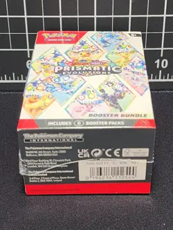 Pokemon TCG Scarlet & Violet Prismatic Evolutions Booster Bundle 6 Booster Packs 820650853210 - Image 4