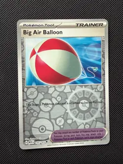 155/165 Big Air Balloon - Pokemon Scarlet & Violet 151 - Reverse Holo - Image 1