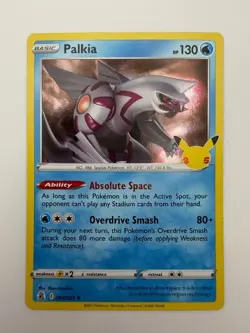 #004/025 Palkia Holo Rare - Pokemon TCG Celebrations 25th Anniversary 2021 - NM - Image 1