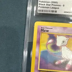 Mew Pokemon (2000) Black Star Promos- 8 Pokemon League (CGC) MINT 9.5 - Image 5