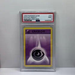 1999 Pokemon Game #101 Psychic Energy PSA 9 MINT - Image 1