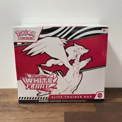 Pokemon TCG Scarlet & Violet White Flare Elite Trainer Box ETB - Image 1